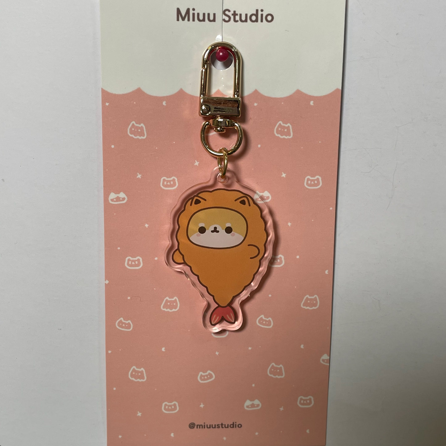 Nunu Shrimp Tempura Acrylic Key Chain