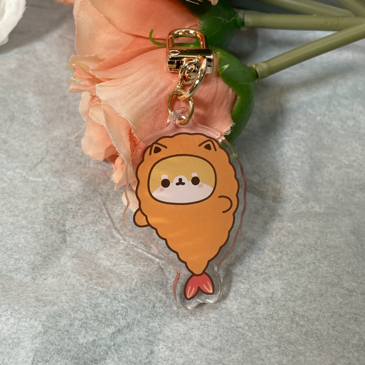 Nunu Shrimp Tempura Acrylic Key Chain