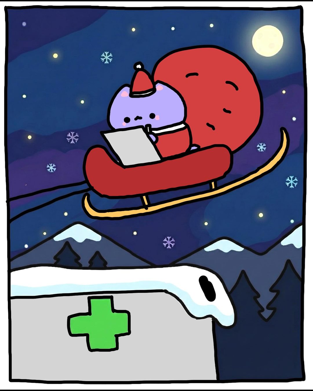 Life of Miuu: One Day Santa 4/11