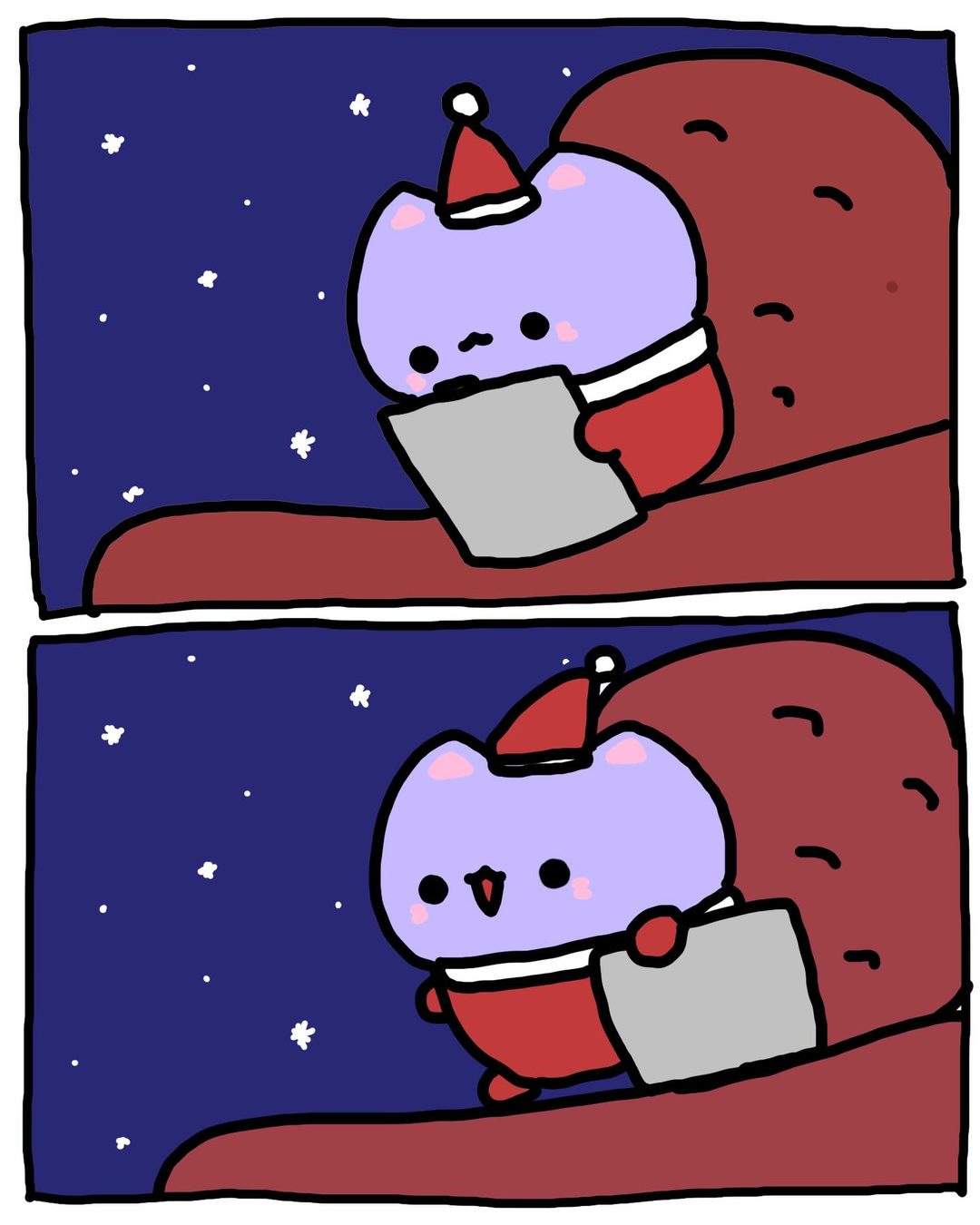 Life of Miuu: One Day Santa 6/11
