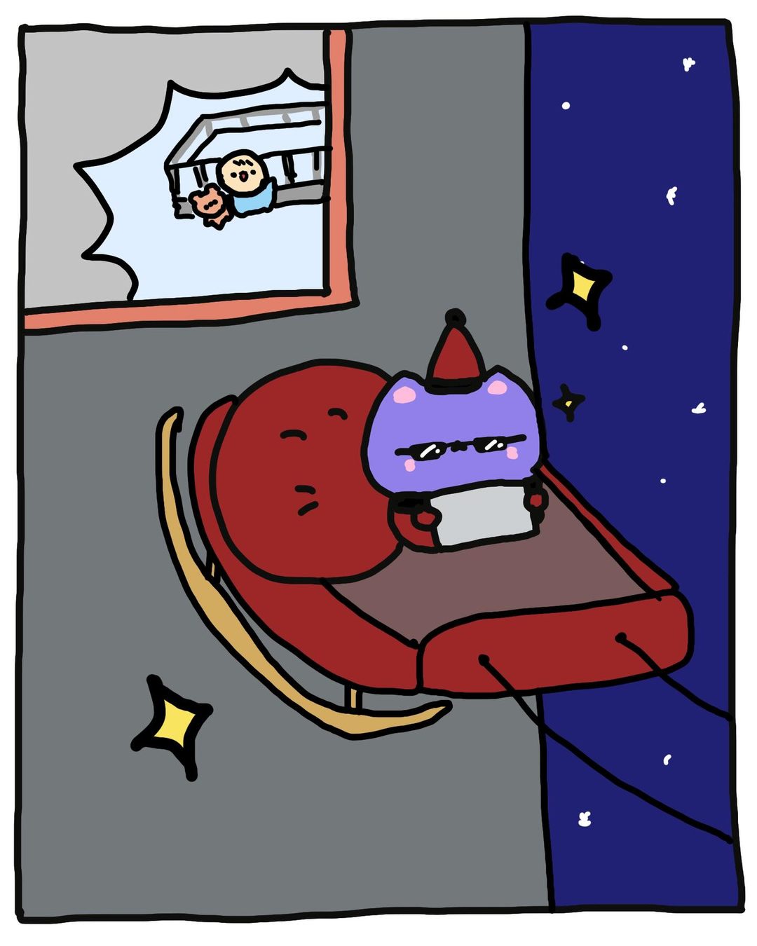 Life of Miuu: One Day Santa 10/11