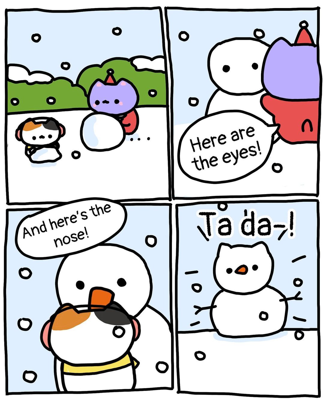 Memories with a Snowman 4/13