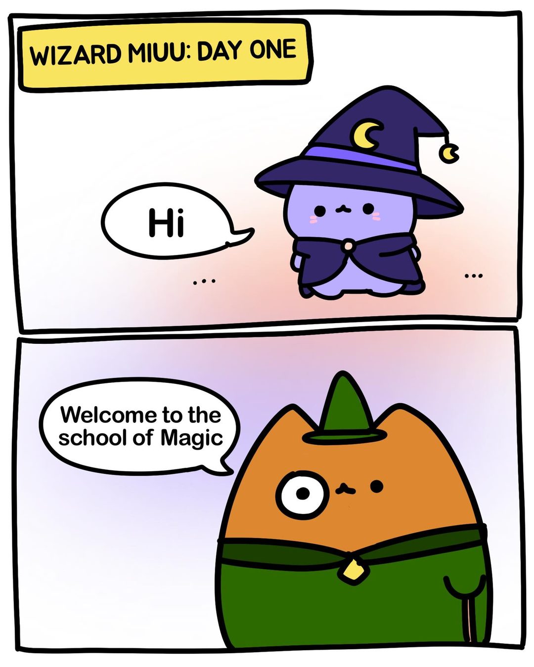 Wizard Miuu: Day One 1/8