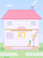 The cottage with a second floor